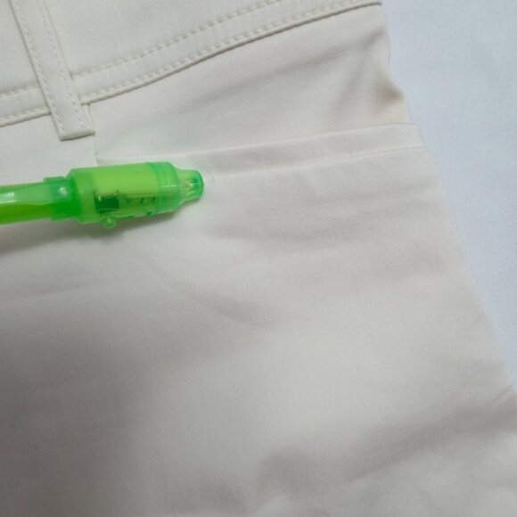 Chico's The Trouser Cream Wide Leg High Rise Pants Size 2 (US 12) - Picture 8 of 10